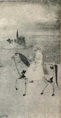 Abanindranath Tagore (Artist), The Banished Yaksha, 1904, Painting