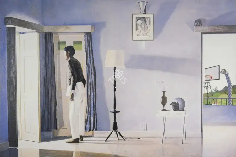 Atul Dodiya (Artist), Vishal, 1989, Painting