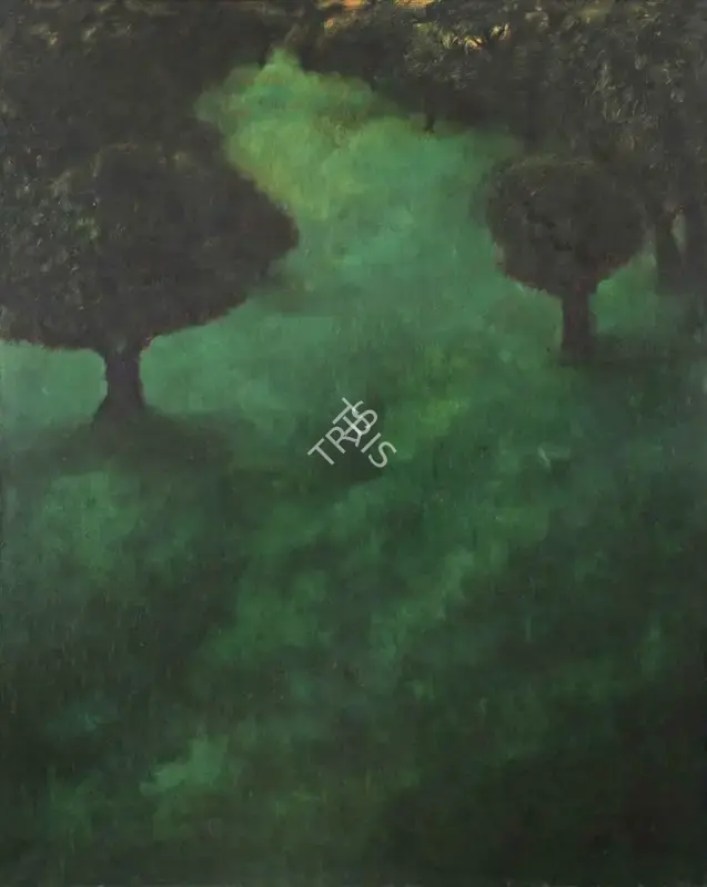 Paramjit Singh (Artist), Untitled (The Garden), 1984, Painting