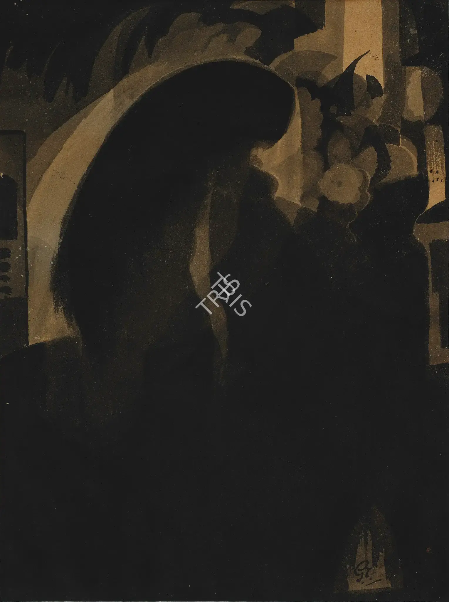 Gaganendranath Tagore (Artist), Untitled, 1921, Painting