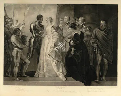 After Thomas Stothard (Artist), Othello, 1799, Aquatint