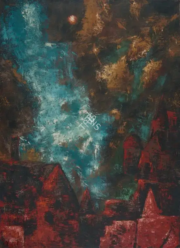 Akbar Padamsee (Artist), Untitled, 1963, Painting