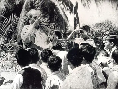 Soumendu Roy (Cinematographer), Rabindranath Tagore, 1961, Photographic Still