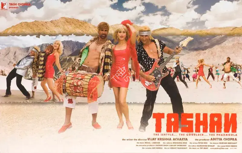 Ayananka Bose (Cinematographer), Tashan, 2008, Lobby Card