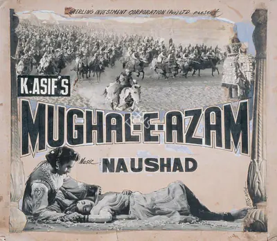 K. Asif (Producer), Mughal E Azam, 1960, Showcard