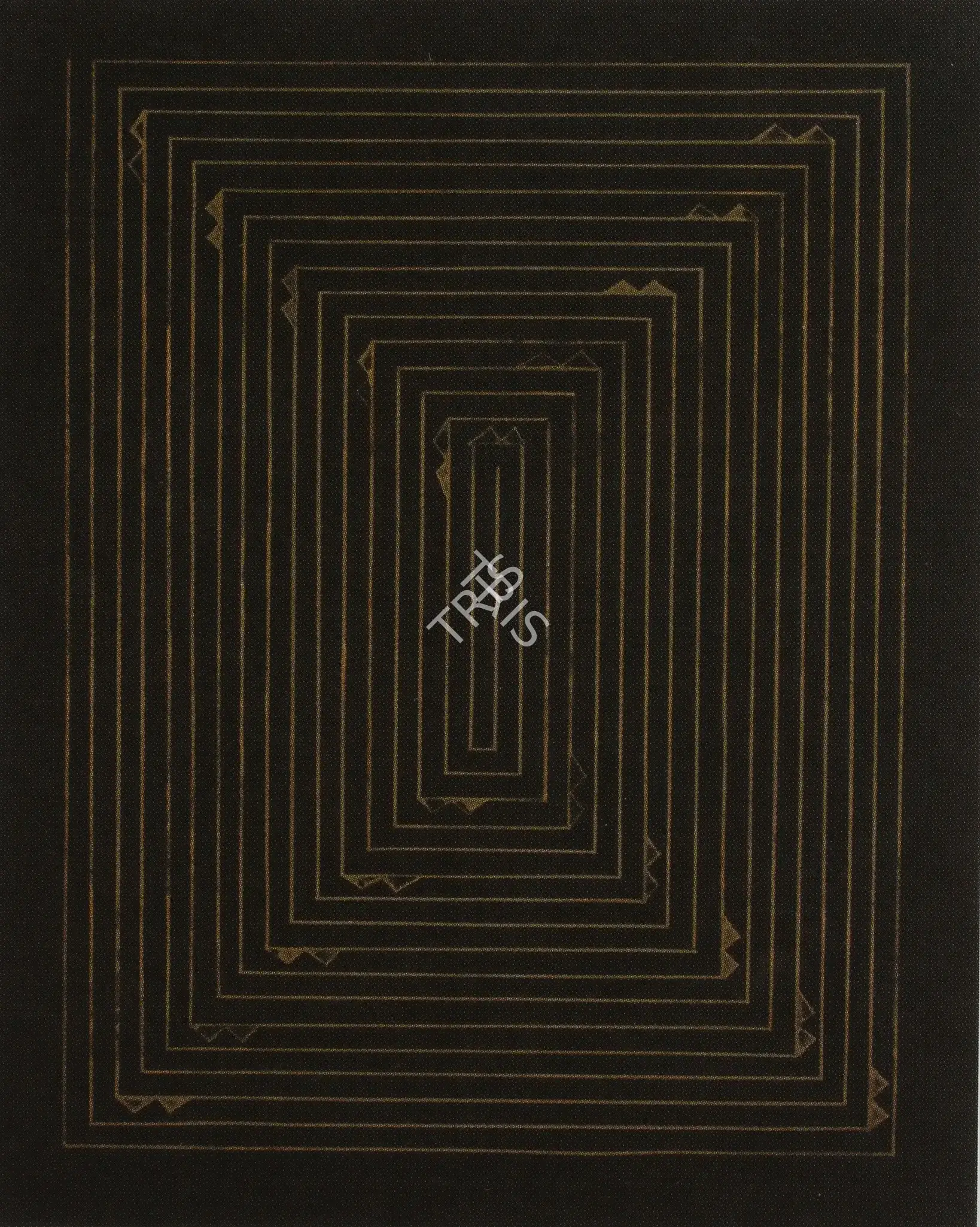Zarina Hashmi (Artist), The Golden Route, 1982, Graphic Art