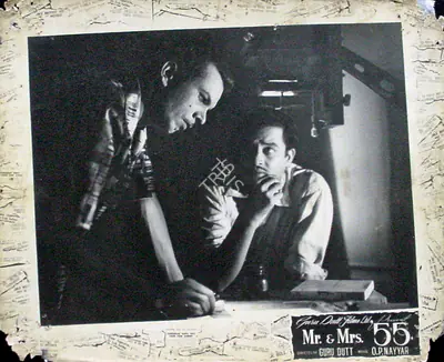 V.K. Murthy (Cinematographer), Mr And Mrs 55, 1955, Lobby Card