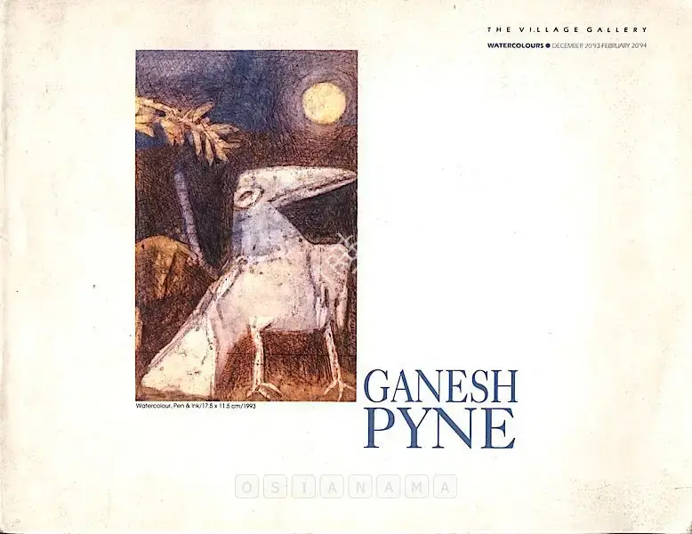Ganesh Pyne (Artist), Ganesh Pyne, 1993, Solo Exhibition Catalogue