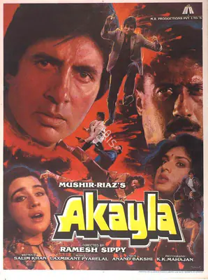 Mushir (Producer), Akayla, 1991 | Full Sheet Poster | CinemaEducation | 00767624