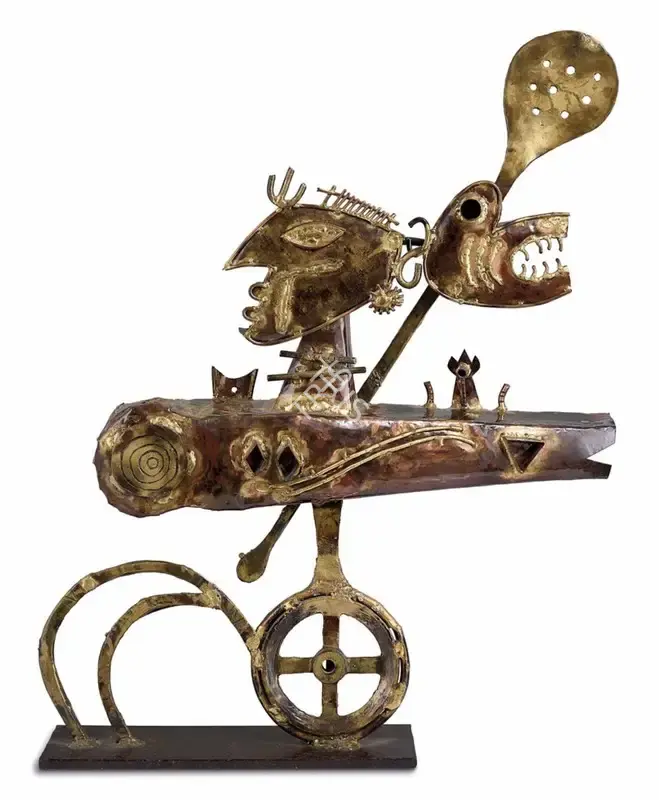 Nandagopal, S. (Artist). Untitled (Circus), n.d. | Sculpture, AG.Mum/16.12.24, 2024 · Asta Guru
