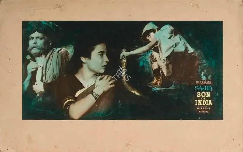 Mehboob (Producer), Son Of India, 1962, Lobby Card