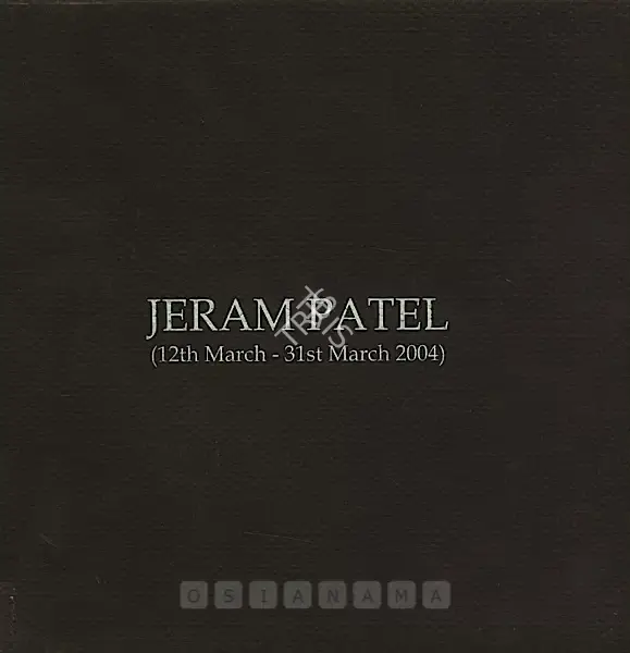 Jeram Patel (Artist), Jeram Patel, 2004, Solo Exhibition Catalogue