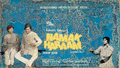 Studio Canal (Art Studio), Namak Haraam, 1973, Showcard