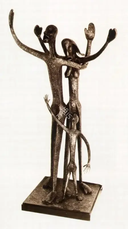 Amar Sehgal (Artist), Cries Unheard, Sculpture