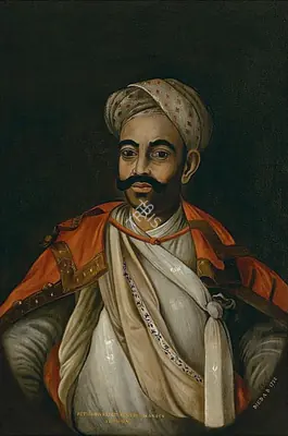 Dinshaw Bomanjee General (Artist), Portrait of Seth Nowroji Rustom Maneck Sethna, 1885, Painting
