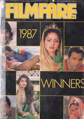 Rauf Ahmed (Editor), Filmfare, 1988, Magazine