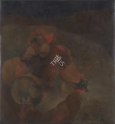 Nalini Malani (Artist), Child Performer II, 1975, Painting