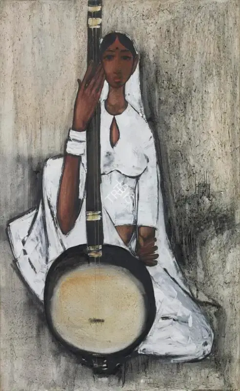 B. Prabha (Artist), Untitled, 1964, Painting