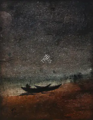 Gaganendranath Tagore (Artist), Riverside, Painting