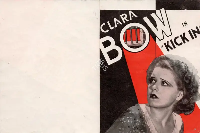 Richard Wallace (Director), Kick In, 1931, Handbill