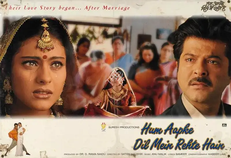 Kabir Lal (Cinematographer), Hum Aapke Dil Mein Rehte Hain, 1999, Lobby Card