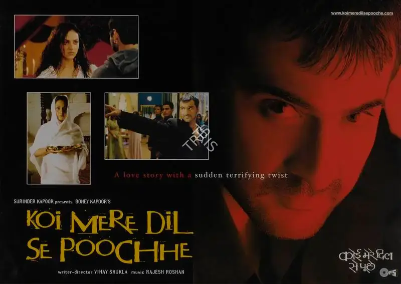 Boney Kapoor (Producer), Koi Mere Dil Se Pooche, 2002, Lobby Card