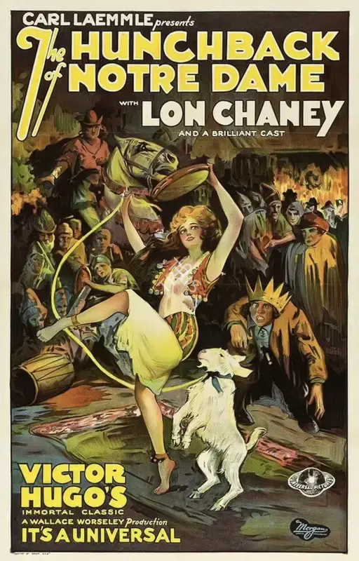 Carl Laemmle (Producer), The Hunchback of Notre Dame, 1923, Poster