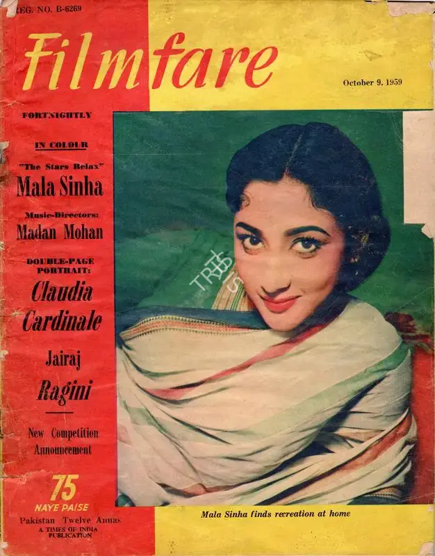 L.P. Rao (Editor), Filmfare, 1959, Magazine