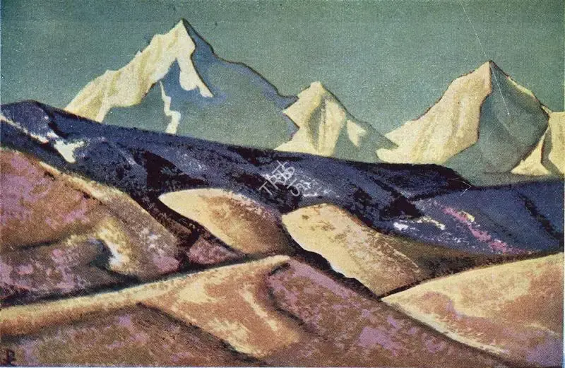 Nicholas Roerich (Artist), Himalayas, Painting