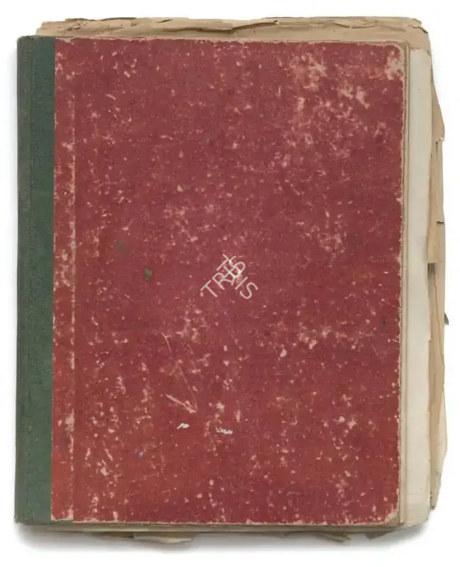 K.K. Hebbar (Artist), An Early Sketchbook, 1945, Drawing