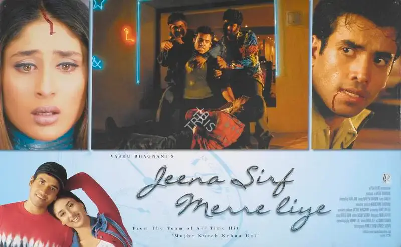 Vashu Bhagnani (Producer), Jeena Sirf Merre Liye, 2002, Lobby Card