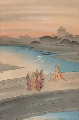 Tagore, Gaganendranath (Artist). Chaitanya Series, 1913 | Painting, 2010 · Osian's