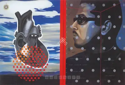 Baiju Parthan (Artist), Amplified Heart Tour Guide, 2004, Painting