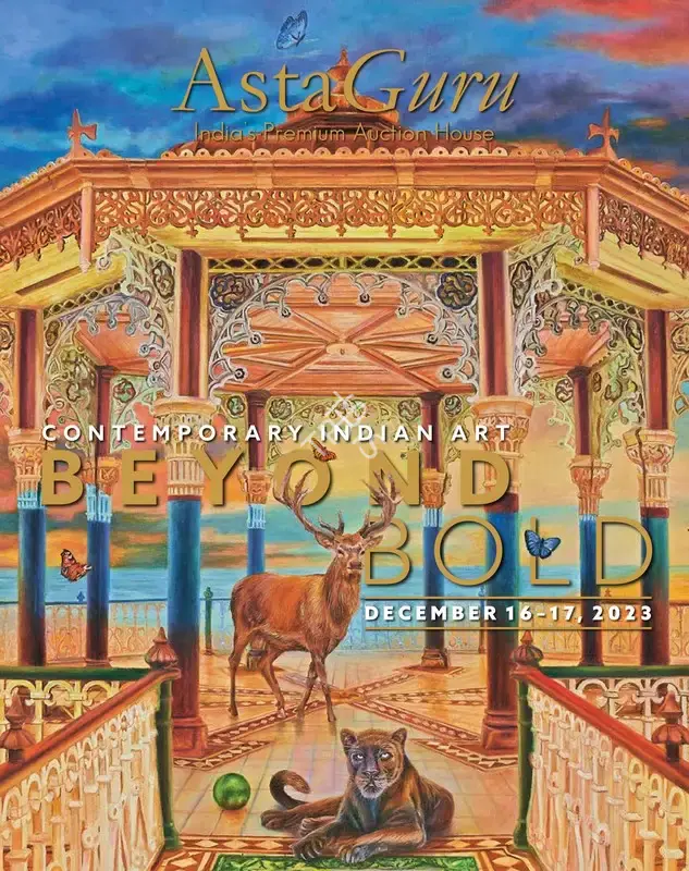 Asta Guru (Auction House), Contemporary Indian Art, 2023, Auction Catalogue