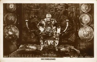 Wagner, Fritz Arno (Producer), Die Nibelungen: Kriemhild's Revenge, 1924 | Postcard | CinemaEducation | 00795518