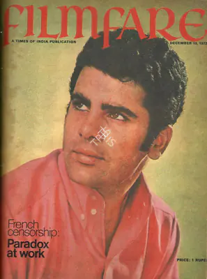 B.K. Karanjia (Editor), Filmfare, 1972, Magazine