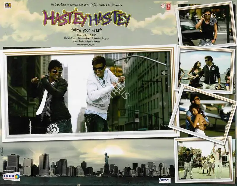 Ashutosh Bajpay (Producer), Hastey Hastey, 2008, Lobby Card