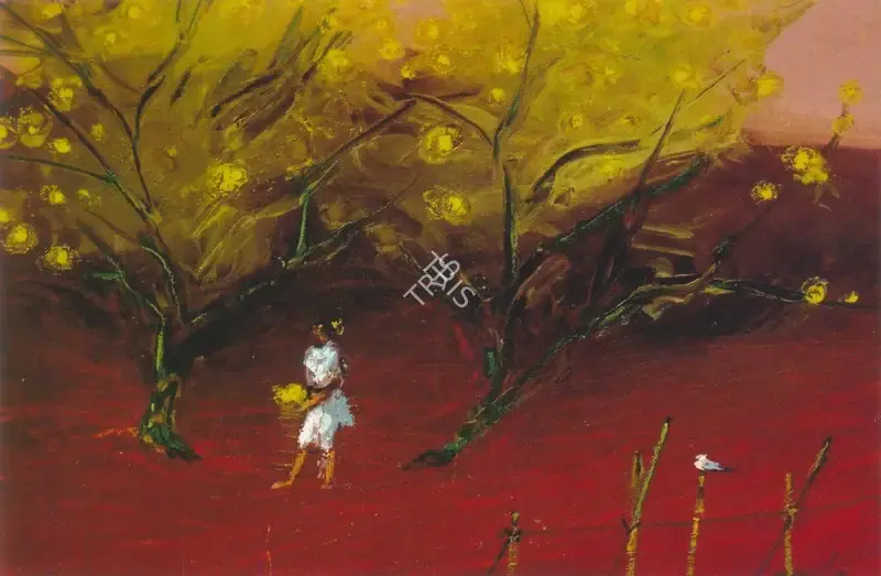 Gopal Ghose (Artist), Untitled, 1956, Painting