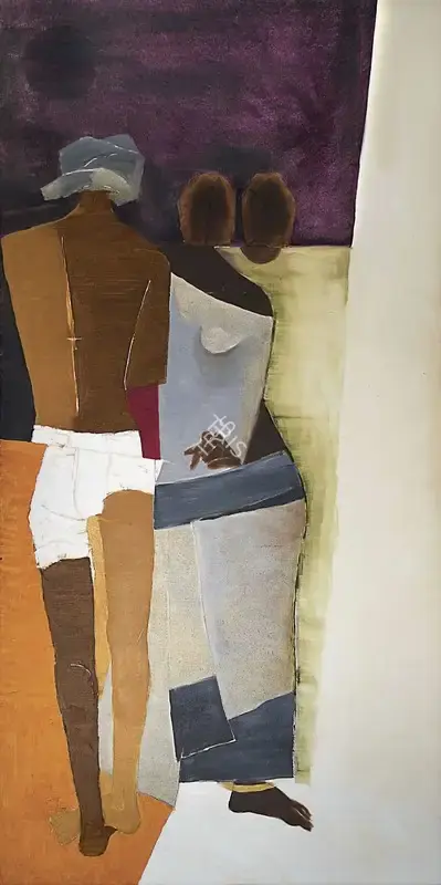 M.F. Husain (Artist), Untitled, 1960, Painting