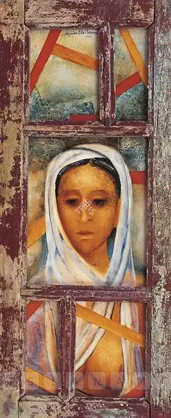 Anjolie Ela Menon (Artist), Window Series, 2001, Sculpture