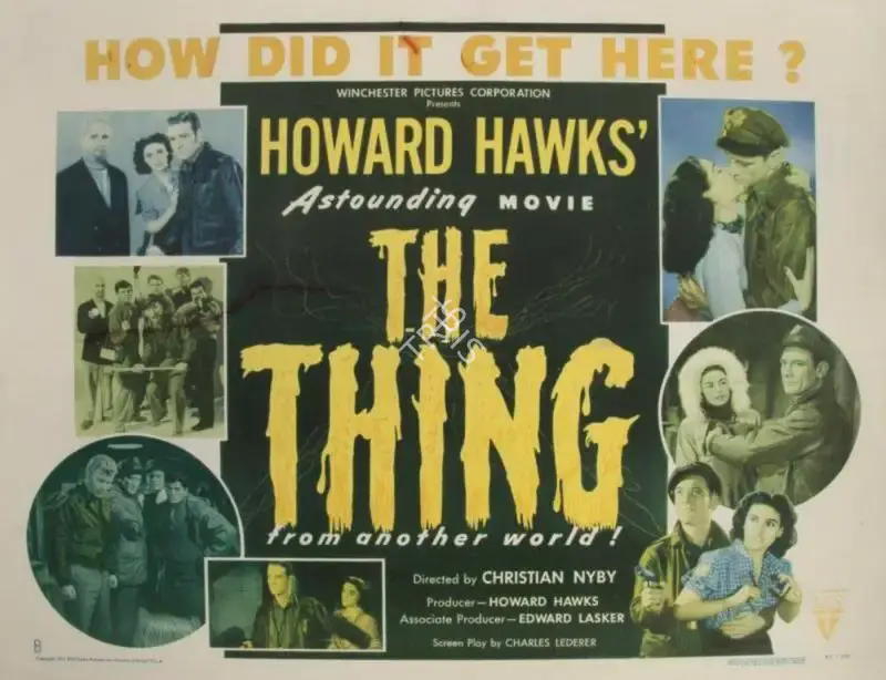 Russell Harlan (Cinematographer), The Thing from Another World, 1951, Lobby Card