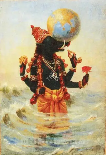 Raja Ravi Varma (Artist), Mythological Scenes, Painting