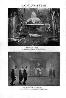 Erich Pommer (Producer), Metropolis, 1927, Film Programme