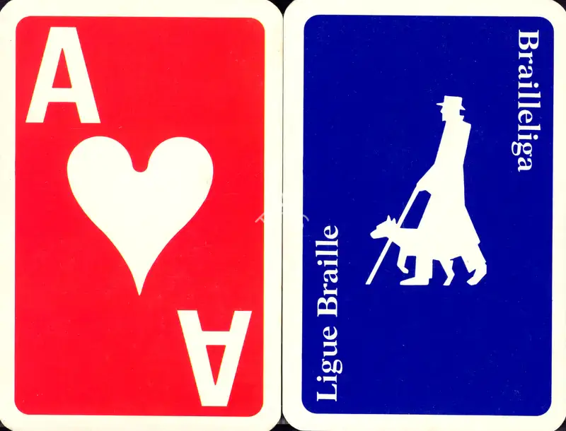Ligue Braille, Playing Cards