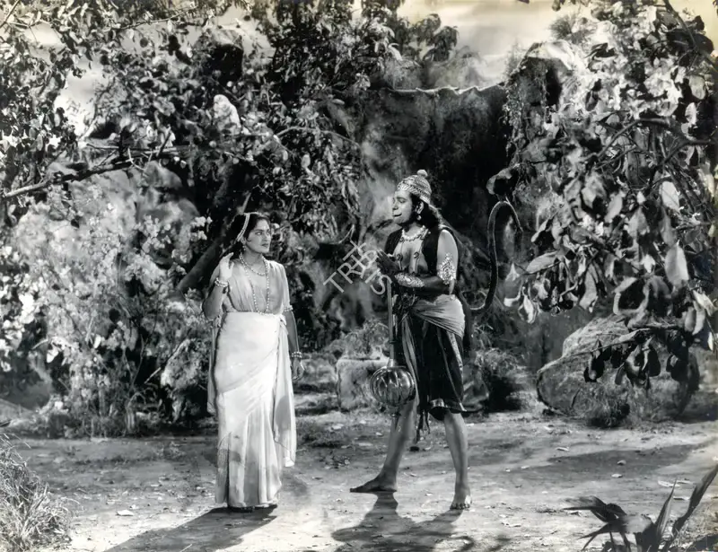 Babubhai Mistri (Director), Pavanputra Hanuman, 1957, Photographic Still