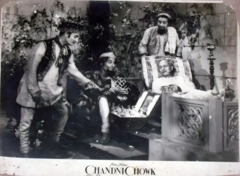 Keki Mistry (Cinematographer), Chandni Chowk, 1954, Lobby Card