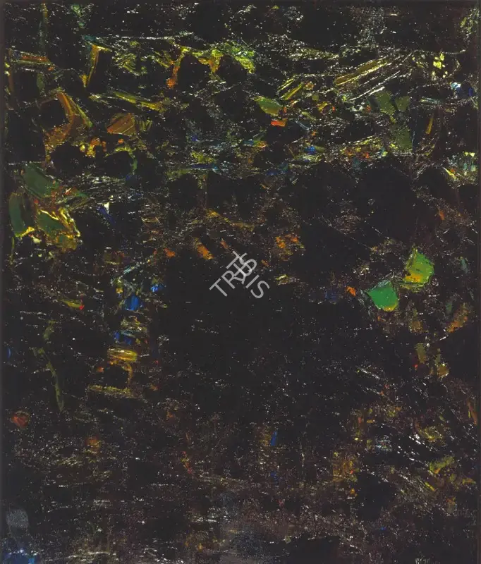 S.H. Raza (Artist), L 'E' Tang, 1960, Painting