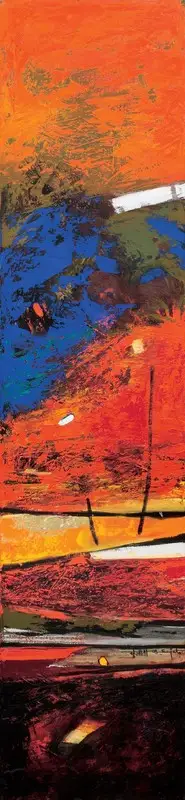 Sujata Bajaj (Artist), Emergence, 2008, Painting
