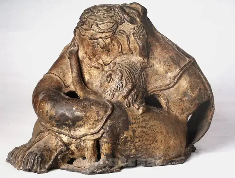 Meera Mukherjee (Artist), Mother And Child, Sculpture