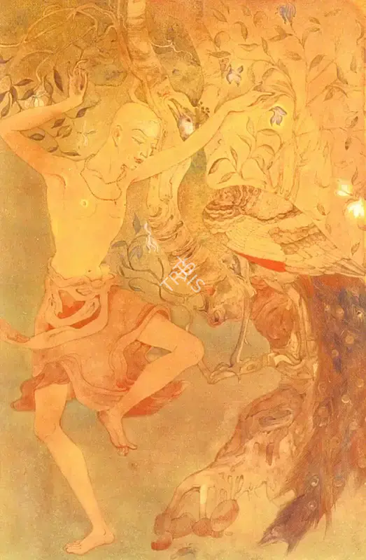 Kshitindranath Majumdar (Artist), Chaitanya Dancing, 1916, Painting
